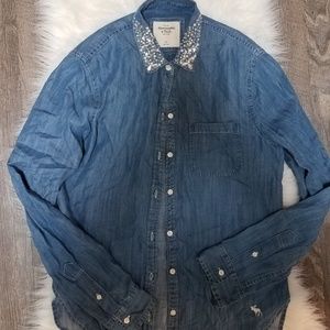 Abercrombie Denim Button-Up